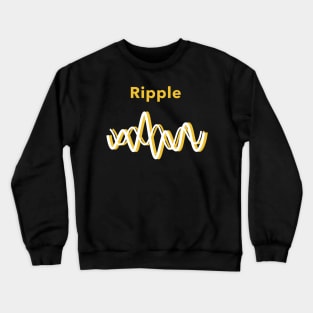 Ride the Ripple with XRP Crewneck Sweatshirt